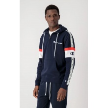 Champion Kapuzenpullover mit Half-Zip (Baumwoll-Hoodie) American Tape navyblau Herren